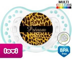 Leopard + prénom: Sucette LOVI Dynamic-su7.fr