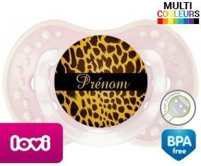 Leopard + prénom: Sucette LOVI Dynamic-su7.fr