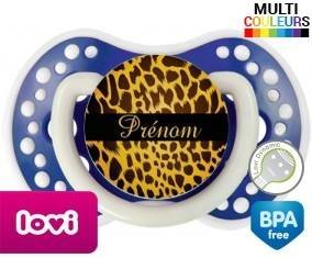 Leopard + prénom: Sucette LOVI Dynamic-su7.fr