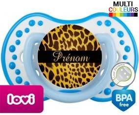 Leopard + prénom: Sucette LOVI Dynamic-su7.fr
