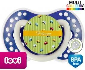 Voiture + prénom: Sucette LOVI Dynamic-su7.fr