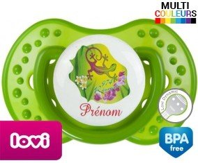 Reunion couleur + prénom: Sucette LOVI Dynamic-su7.fr