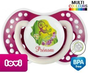 Reunion couleur + prénom: Sucette LOVI Dynamic-su7.fr