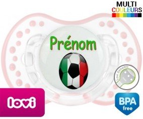 Ballon foot Italie + prénom: Sucette LOVI Dynamic-su7.fr