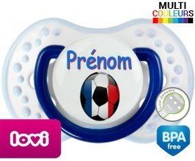 Ballon foot France + prénom: Sucette LOVI Dynamic-su7.fr