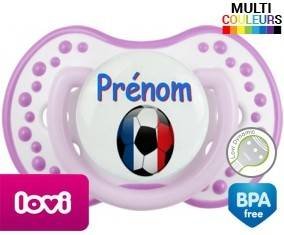 Ballon foot France + prénom: Sucette LOVI Dynamic-su7.fr