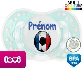 Ballon foot France + prénom: Sucette LOVI Dynamic-su7.fr
