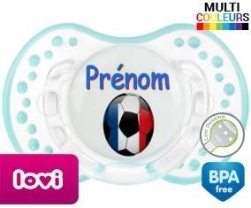 Ballon foot France + prénom: Sucette LOVI Dynamic-su7.fr