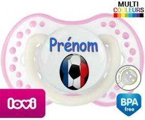 Ballon foot France + prénom: Sucette LOVI Dynamic-su7.fr