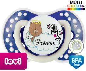 Ourson + prénom: Sucette LOVI Dynamic-su7.fr