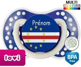 Drapeau cap vert + prénom: Sucette LOVI Dynamic-su7.fr