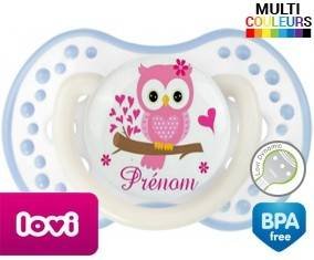 Hibou style4 + prénom: Sucette LOVI Dynamic-su7.fr