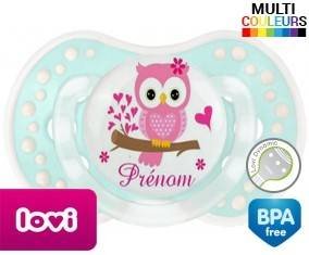 Hibou style4 + prénom: Sucette LOVI Dynamic-su7.fr