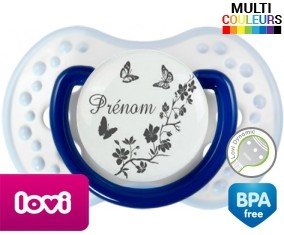 Papillons + prénom: Sucette LOVI Dynamic-su7.fr