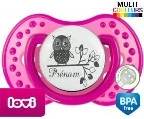 Hibou style3 + prénom: Sucette LOVI Dynamic-su7.fr