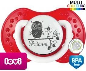 Hibou style3 + prénom: Sucette LOVI Dynamic-su7.fr