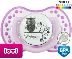 Hibou style3 + prénom: Sucette LOVI Dynamic-su7.fr