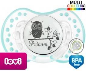 Hibou style3 + prénom: Sucette LOVI Dynamic-su7.fr