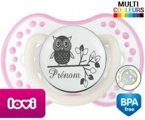 Hibou style3 + prénom: Sucette LOVI Dynamic-su7.fr
