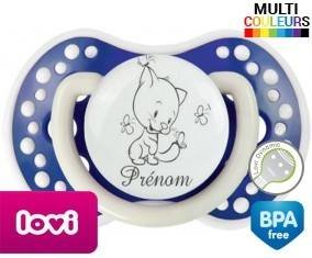 Chat papillon style2 + prénom: Sucette LOVI Dynamic-su7.fr