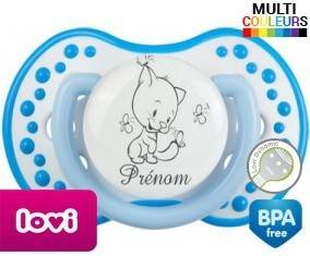 Chat papillon style2 + prénom: Sucette LOVI Dynamic-su7.fr