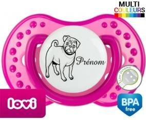 Chien style2 + prénom: Sucette LOVI Dynamic-su7.fr