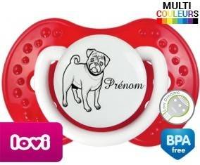Chien style2 + prénom: Sucette LOVI Dynamic-su7.fr
