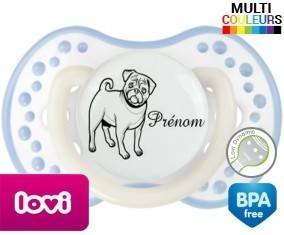Chien style2 + prénom: Sucette LOVI Dynamic-su7.fr