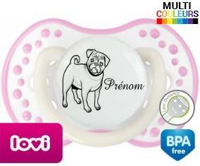 Chien style2 + prénom: Sucette LOVI Dynamic-su7.fr