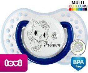 Chat fleur + prénom: Sucette LOVI Dynamic-su7.fr