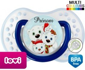 Famille ours + prénom: Sucette LOVI Dynamic-su7.fr