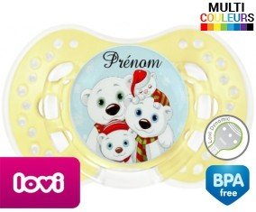 Famille ours + prénom: Sucette LOVI Dynamic-su7.fr