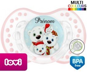 Famille ours + prénom: Sucette LOVI Dynamic-su7.fr