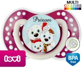Famille ours + prénom: Sucette LOVI Dynamic-su7.fr