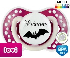 Chauve souris + prénom: Sucette LOVI Dynamic-su7.fr