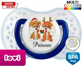 Chien et chat de noël + prénom: Sucette LOVI Dynamic-su7.fr