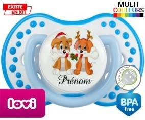 Chien et chat de noël + prénom: Sucette LOVI Dynamic-su7.fr