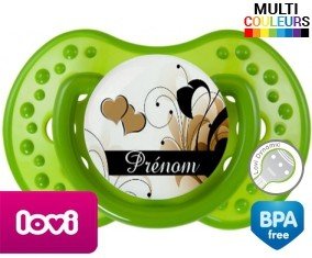 Fleur + prénom: Sucette LOVI Dynamic-su7.fr