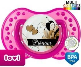 Fleur + prénom: Sucette LOVI Dynamic-su7.fr