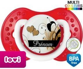 Fleur + prénom: Sucette LOVI Dynamic-su7.fr