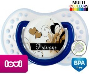 Fleur + prénom: Sucette LOVI Dynamic-su7.fr