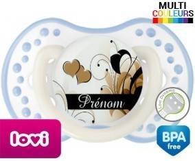 Fleur + prénom: Sucette LOVI Dynamic-su7.fr