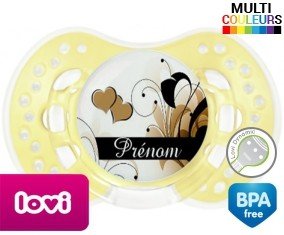 Fleur + prénom: Sucette LOVI Dynamic-su7.fr
