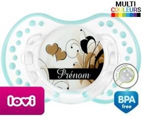 Fleur + prénom: Sucette LOVI Dynamic-su7.fr