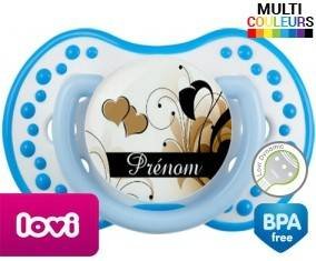 Fleur + prénom: Sucette LOVI Dynamic-su7.fr