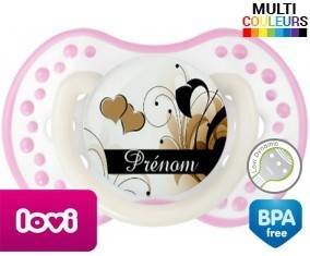 Fleur + prénom: Sucette LOVI Dynamic-su7.fr