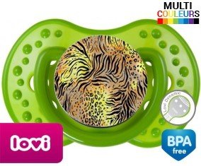 Leopard : Sucette LOVI Dynamic personnalisée