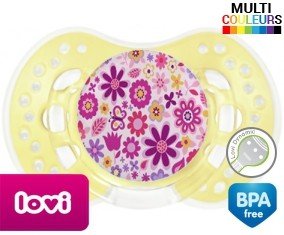 Fleur multicolors: Sucette LOVI Dynamic-su7.fr