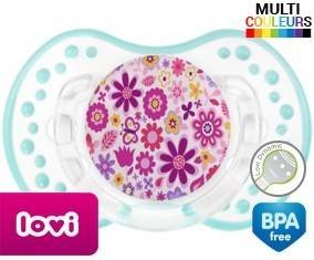 Fleur multicolors: Sucette LOVI Dynamic-su7.fr