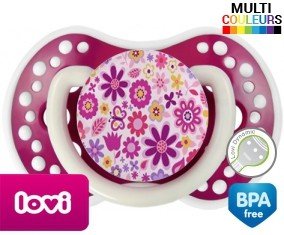 Fleur multicolors: Sucette LOVI Dynamic-su7.fr